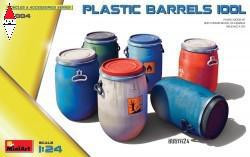 MINI ART 1/24 PLASTIC BARRELS 100L