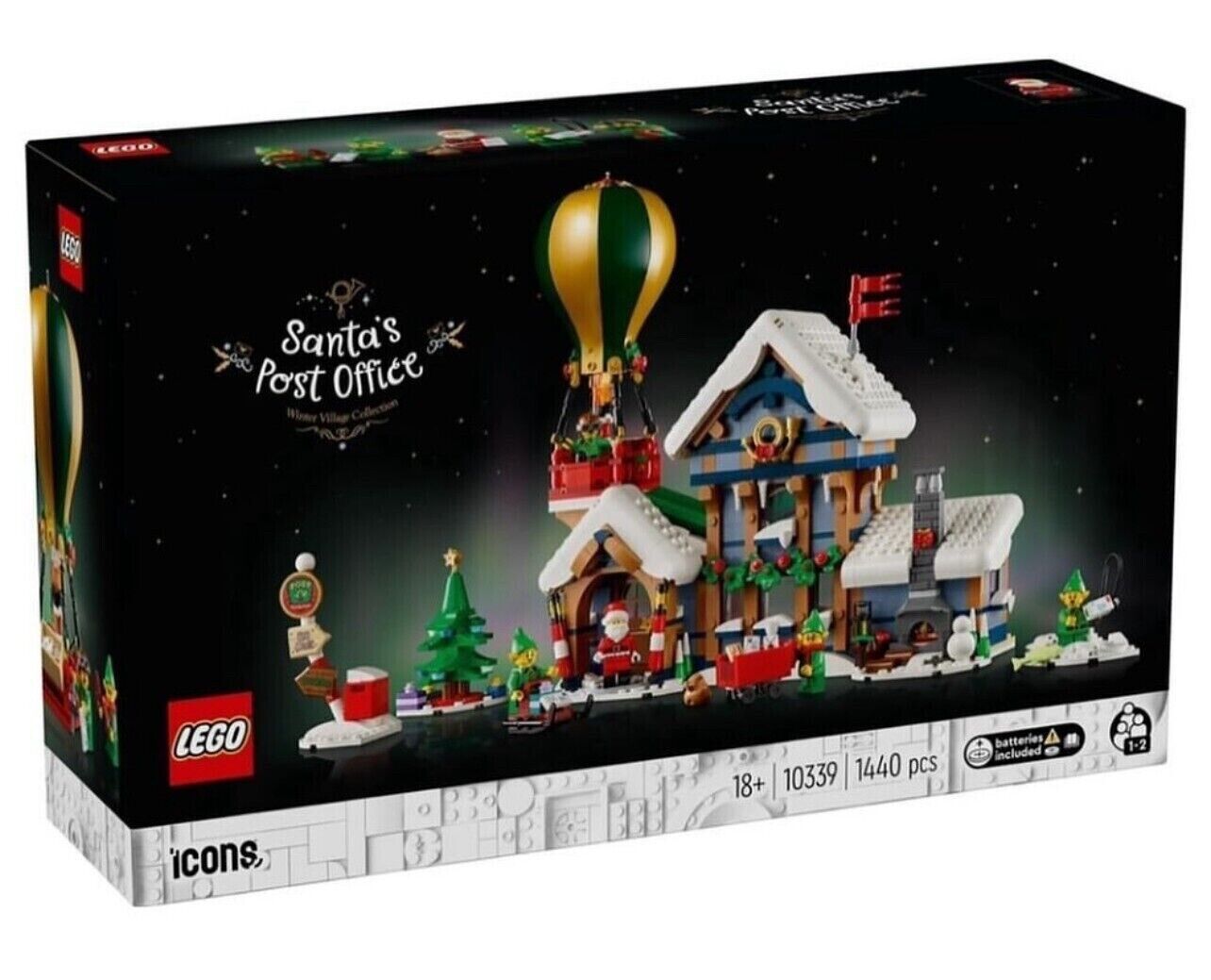 LEGO Icons Collezionisti 10339 L’ufficio postale di Babbo Natale
