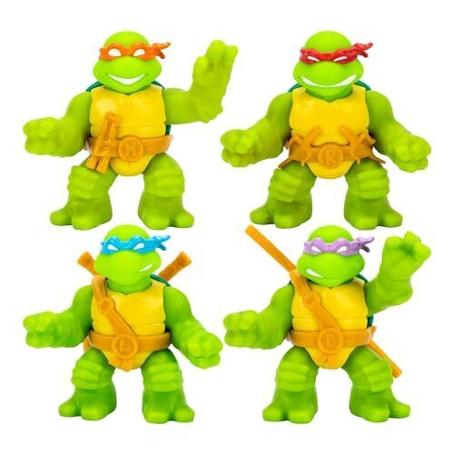 Heroes Of Goo Jit Zu Teenage Mutant Ninja Turtles 4 Pack Donatello, Michelange