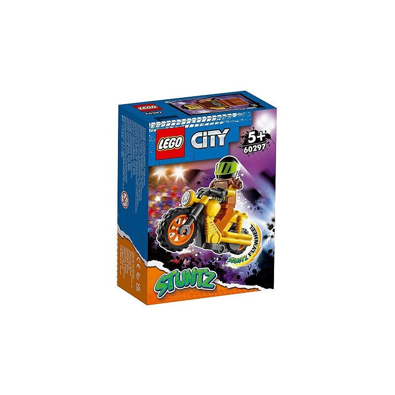 Original LEGO® City 60297 - Moto Acrobática: Demolizione