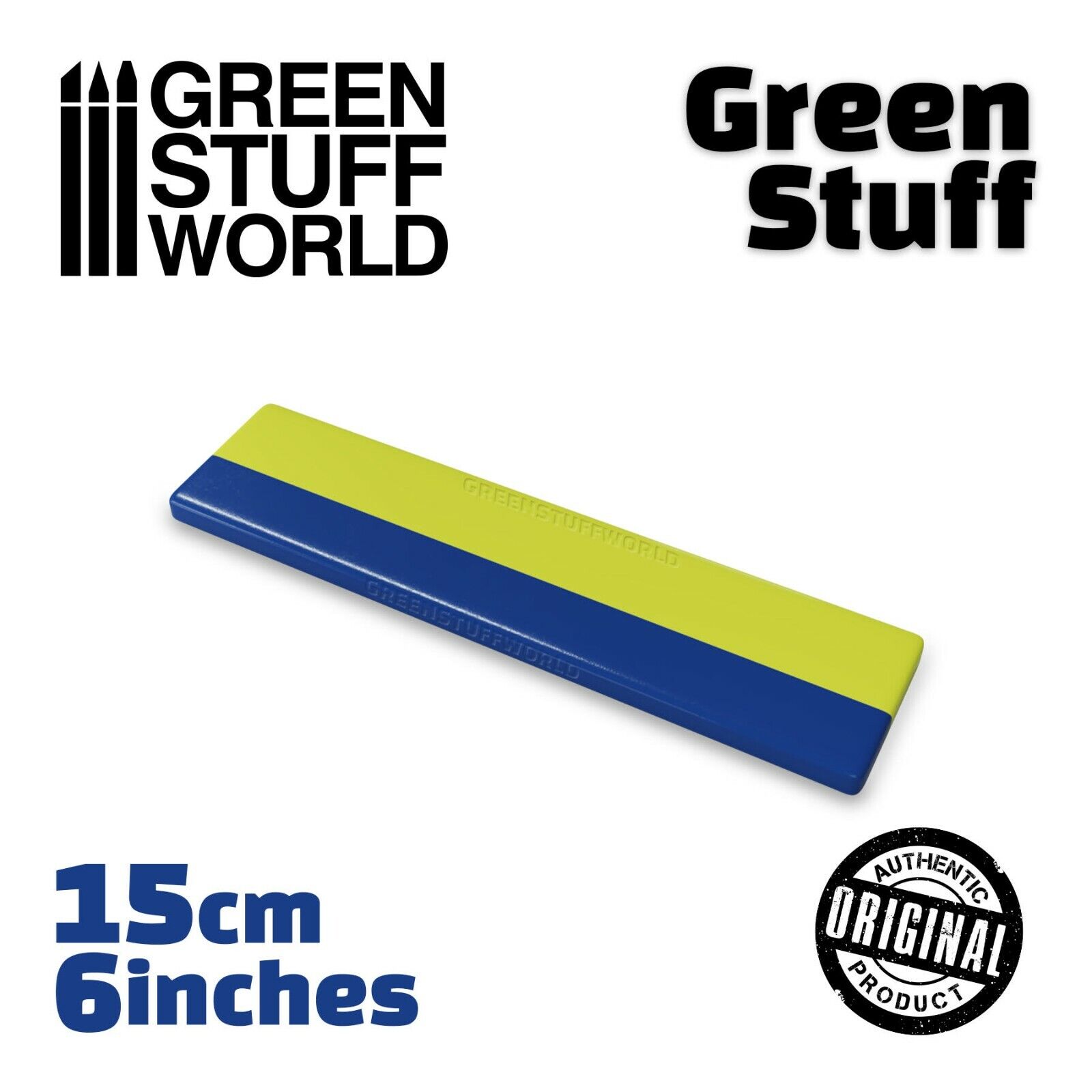 Green Stuff Kneadatite 6 inches (15 cm) - Wargames - IL PIÙ ECONOMICO!!!