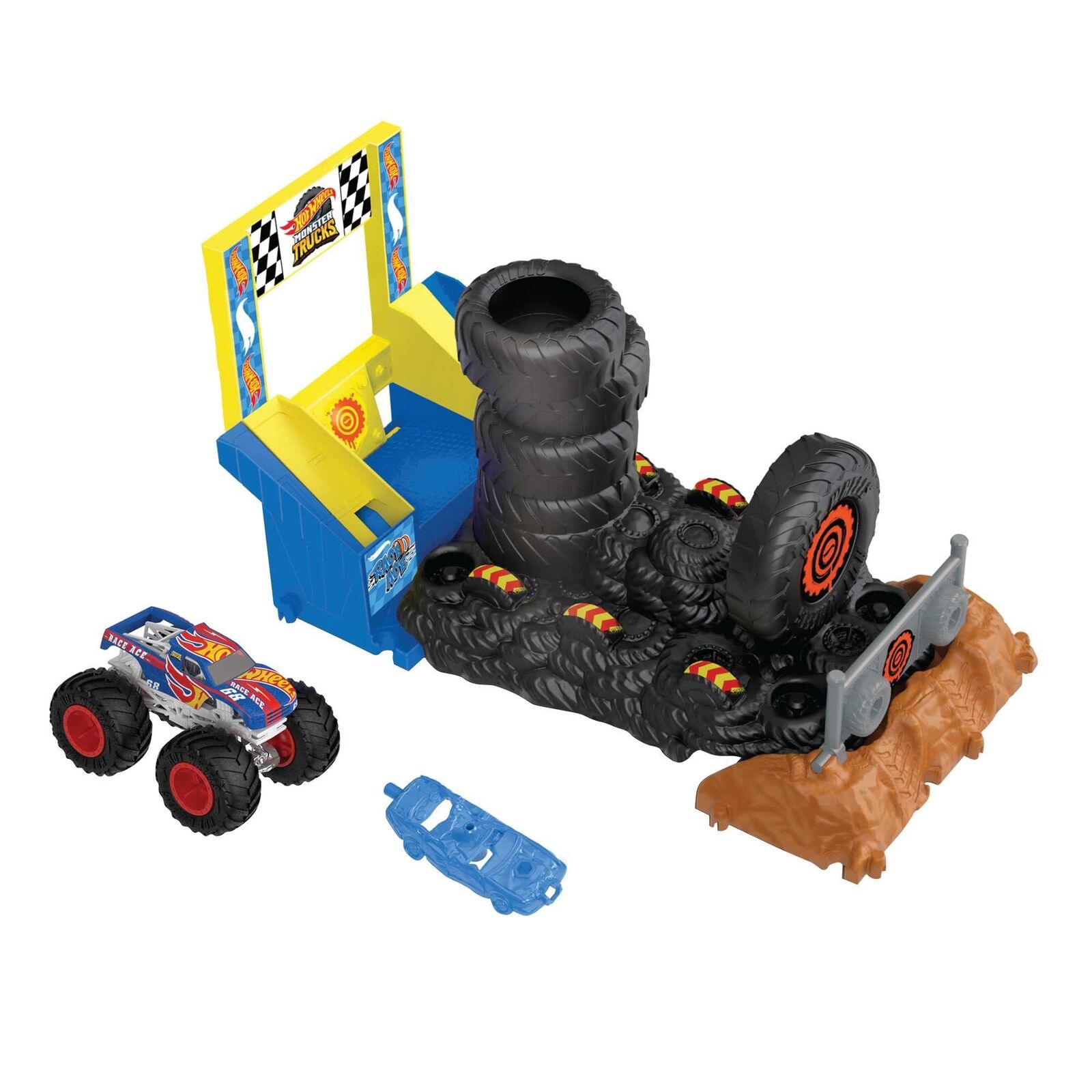 Hot Wheels - Hot Wheels Monster Trucks Arena degli Scontri Sfida Collisione A...
