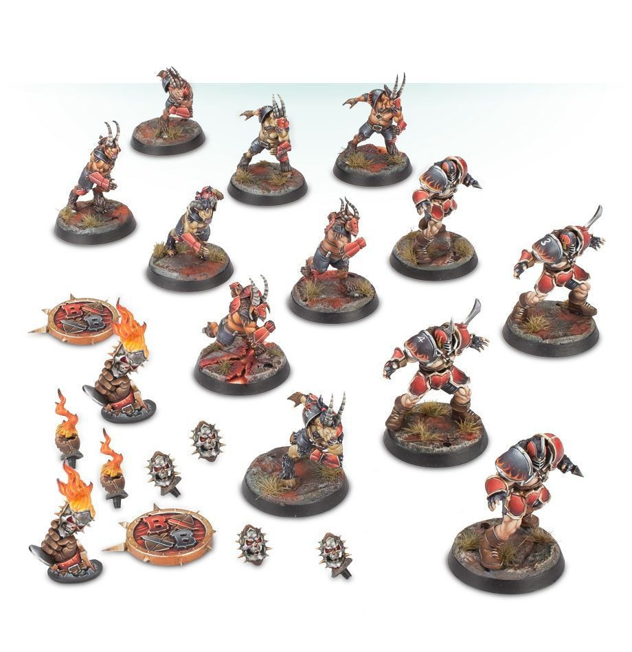 CHAOS CHOSEN blood bowl team THE DOOM LORDS in inglese CITADEL età 12+