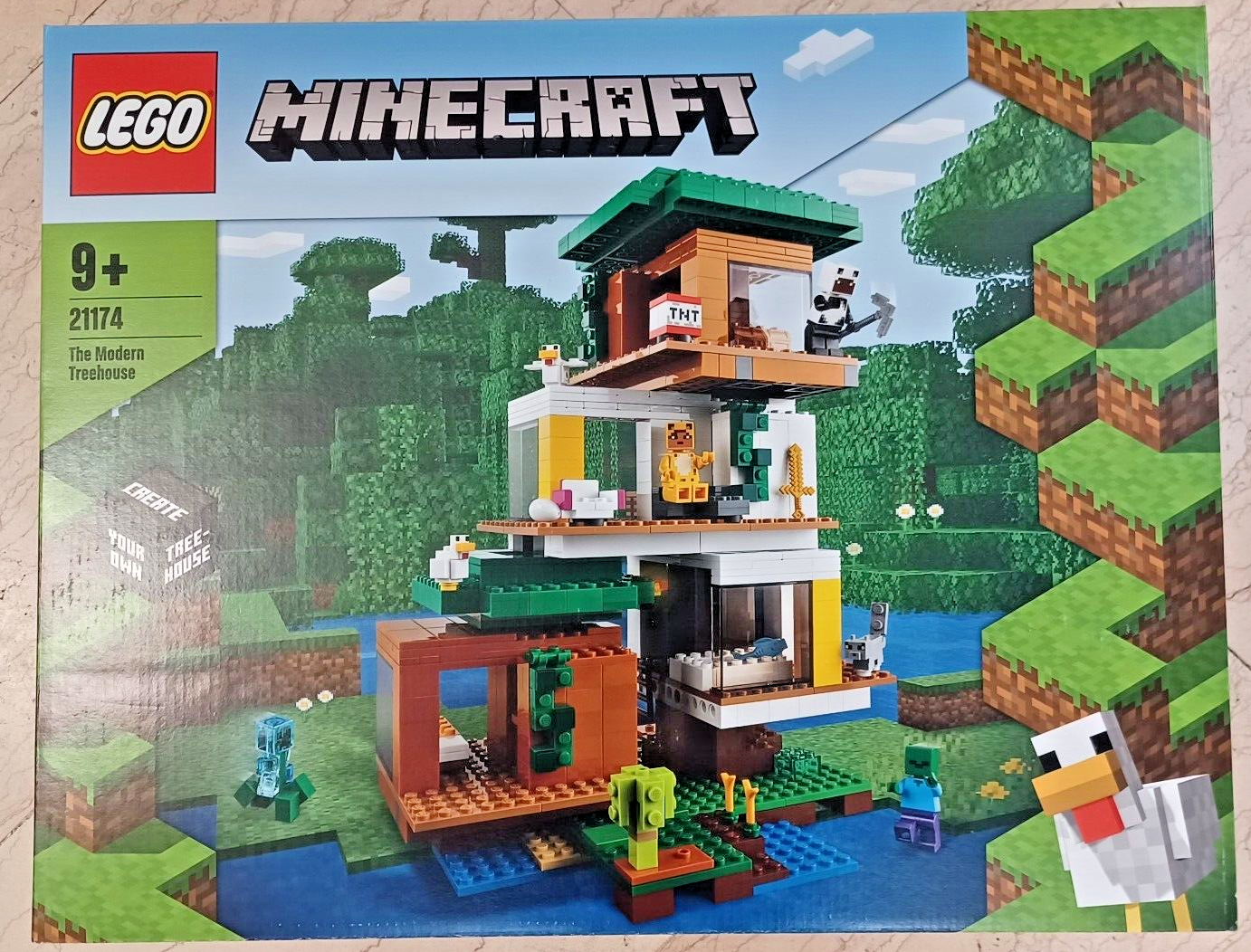LEGO 21174 MINECRAFT CASA SULL'ALBERO THE MODERN TREEHOUSE