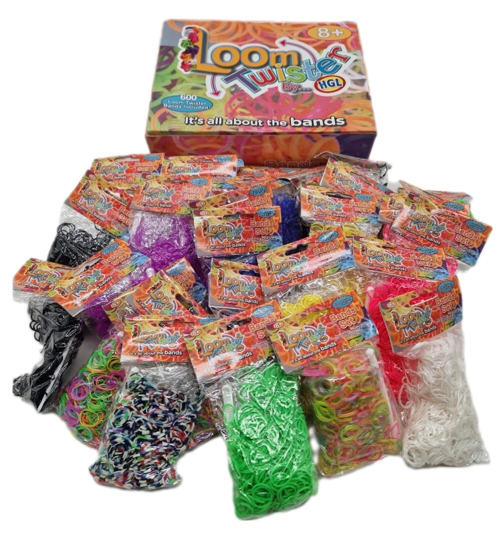 Loom Twister Twister Twister Junior Rubber 21,600 Pieces