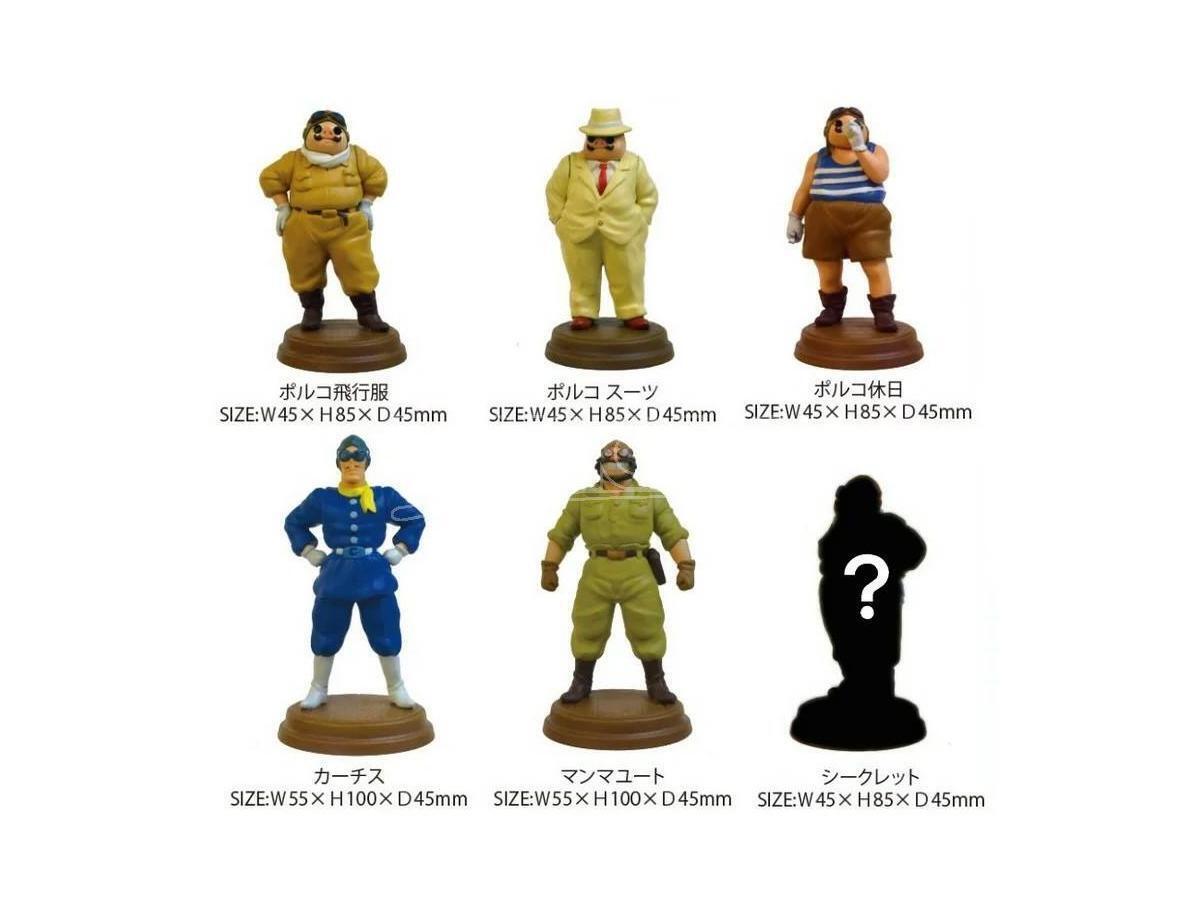 PORCO ROSSO FIGURES DISPLAY BOX (6) FIGURA BENELIC