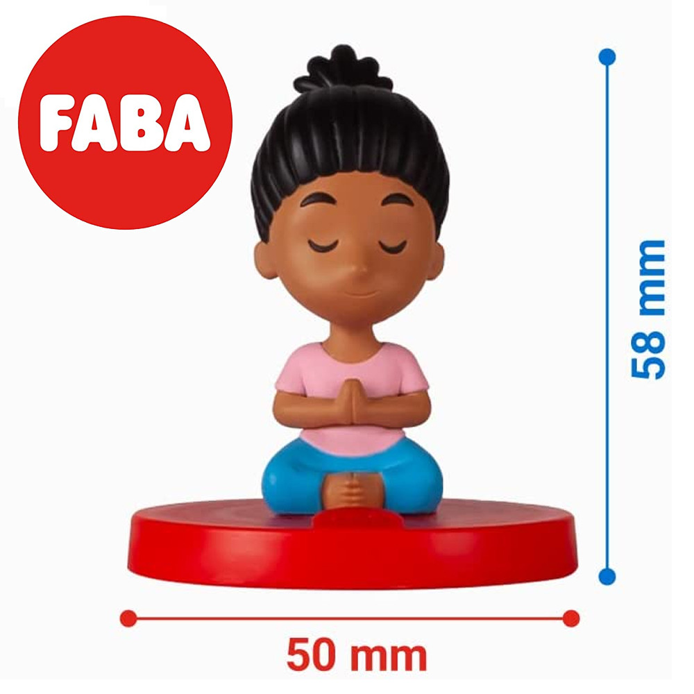 BABY YOGA PERSONAGGIO FABA IL TUO RACCONTASTORIE FIABE SONORE PER BAMBINI 4 ANNI