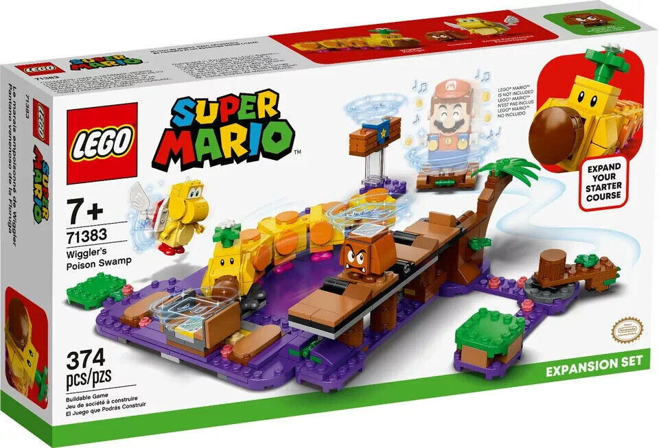 Lego 71383 La palude velenosa di Torcibruco Pack di espansione Super Mario Nuovo