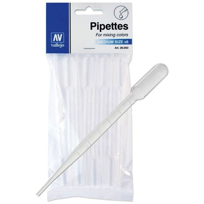 Vallejo - Set di 8 Pipette da 3 ml
