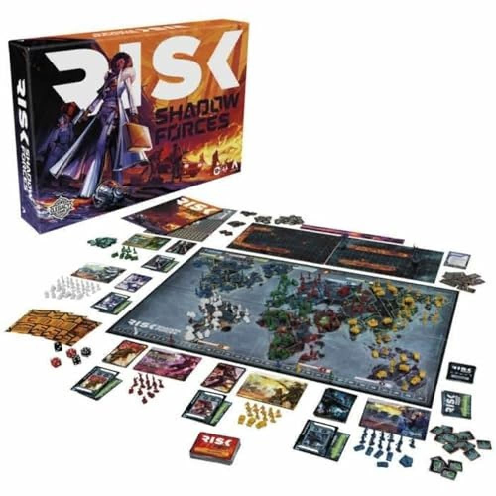 (TG. L) Risk Shadow Forces, gioco di strategia, gioco da tavolo Legacy per famig