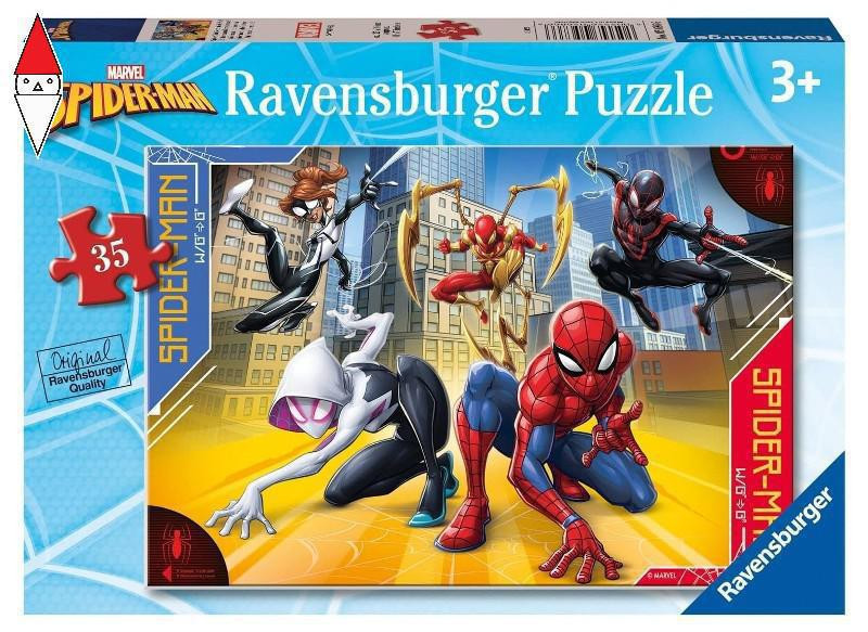 PUZZLE RAVENSBURGER PUZZLE 35 PZ SPIDERMAN