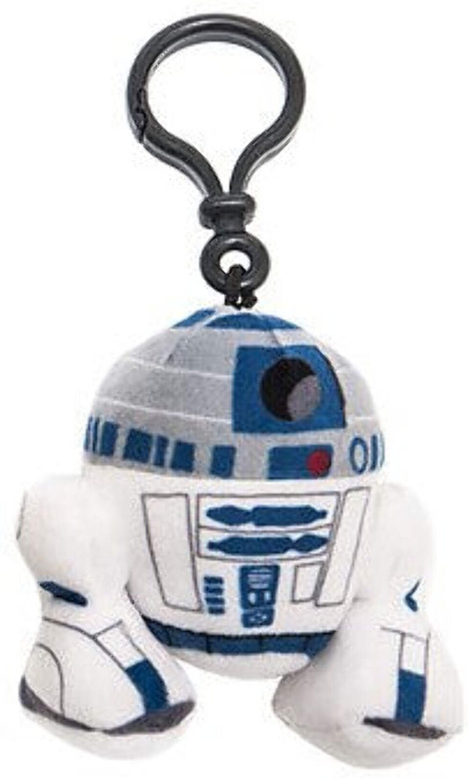 Star Wars Plush Keychain R2-D2 8 Cm Portachiavi