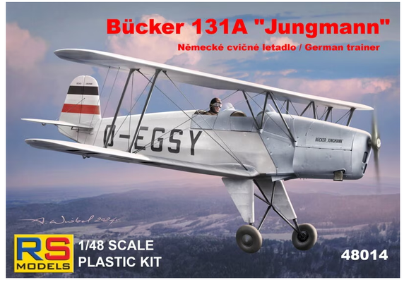 Bücker Bü 131A 1/48 - RS MODELS 48014