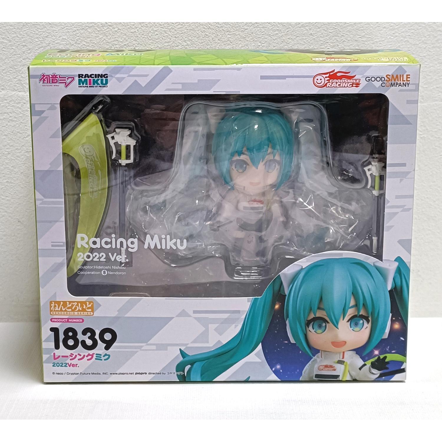 HATSUNE MIKU RACING MIKU 2022 NENDOROID GOOD SMILE COMPANY