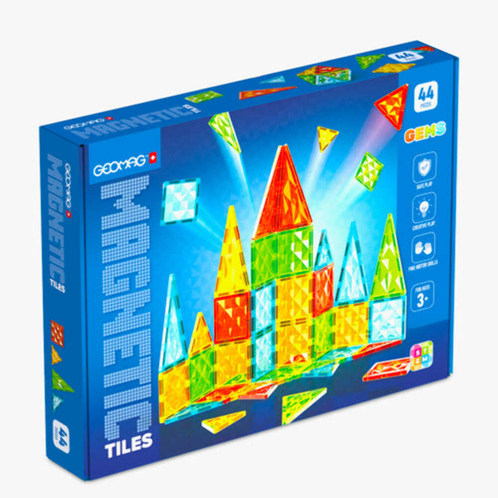 4102 Geomag Magnetic Tiles Gems 44