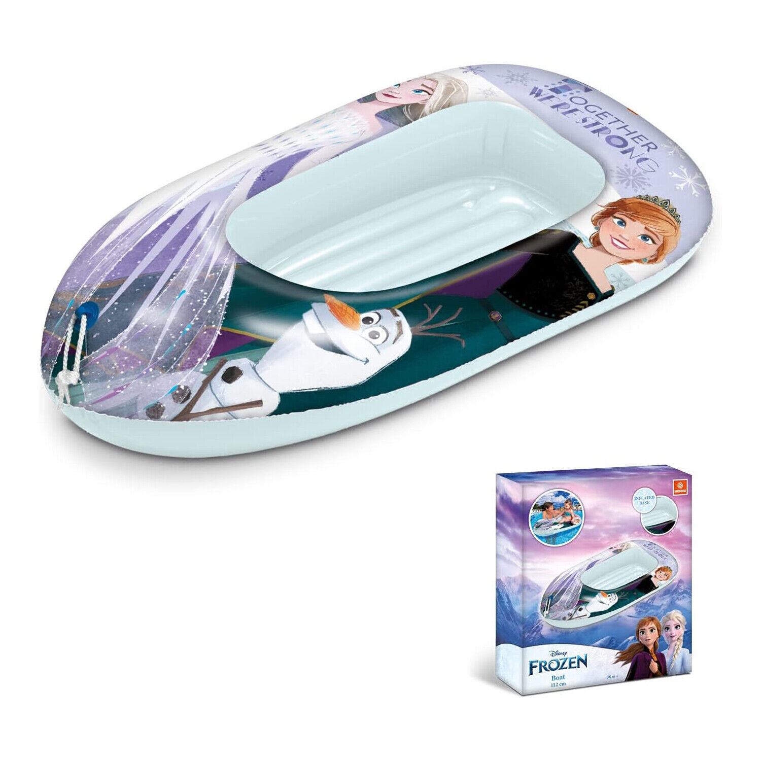 Canotto Boat Gonfiabile 112 cm Frozen FROZEN - X54430 GIODICART