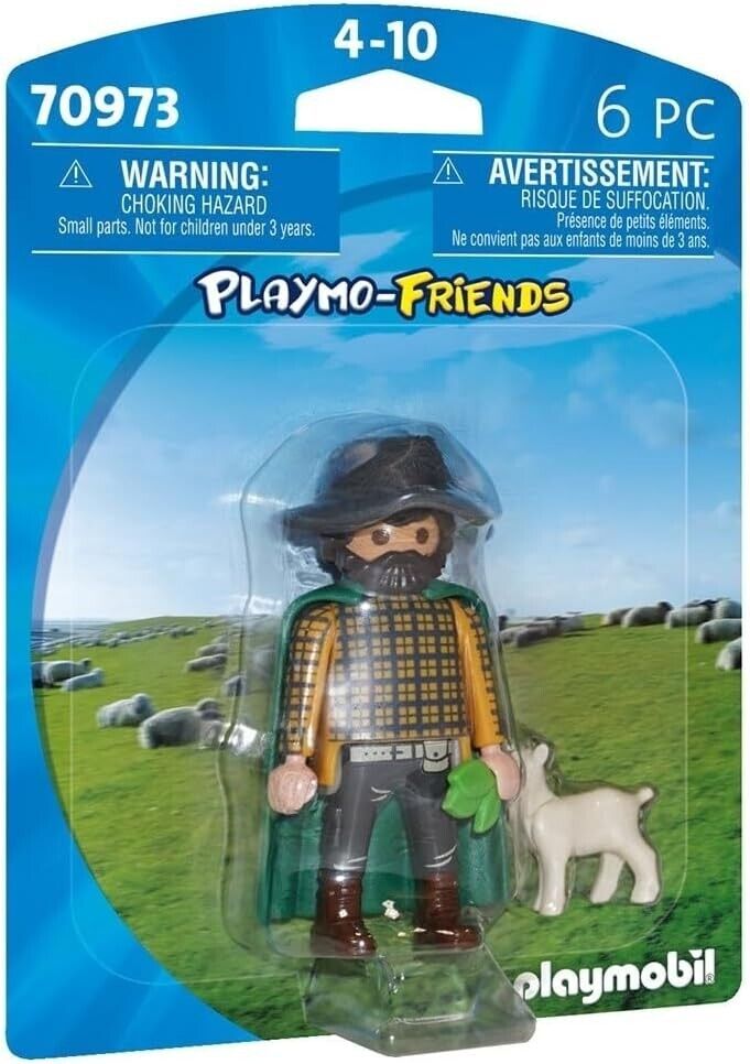 PLAYMOBIL Playmo-Friends 70973 - Pastore con agnellino