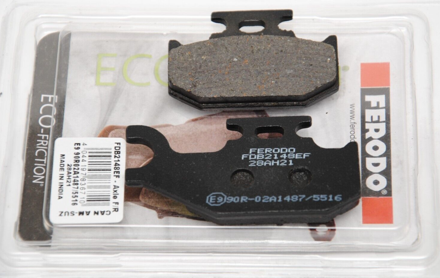 Pastiglie Freno Anteriori BOMBARDIER OUTLANDER 330 HO 2004- 05 FERODO FDB2148EF
