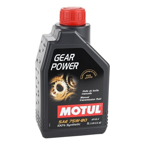 Olio per cambio manuale MOTUL GEAR POWER 75W80 - sintetico - 1 litro