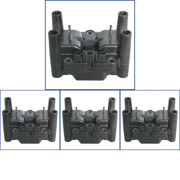 4 x Bobina d'accensione HITACHI per AUDI, SEAT, SKODA, VW A2, A3, A3 8L, A3 8P