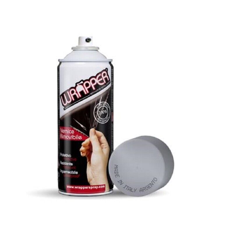 Wrapper Pellicola Spray Rimovibile 400ml Argento