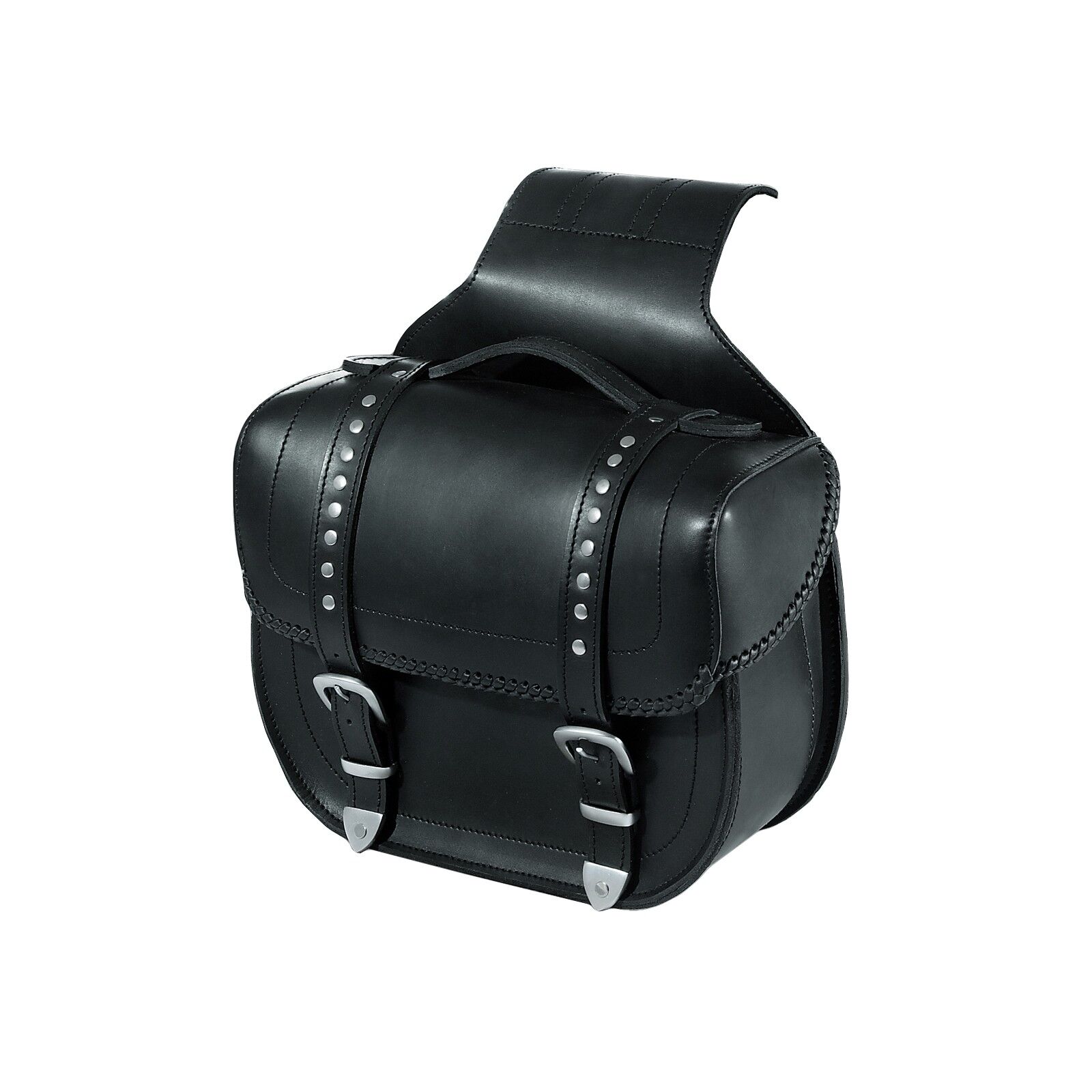 Travel Side Bag Custom High Resistance Saddle Bag Motorbike Black