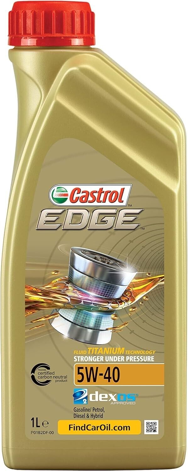 Castrol EDGE Titanium FST 5W-40 - CASTROL EDGE 5W40 1lt