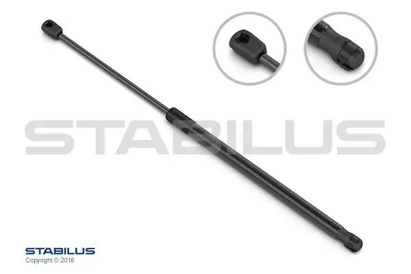 Molla a gas cofano 217760 STABILUS per MERCEDES-BENZ GLC GLC Coupe