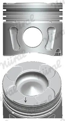 Pistone motore 87-425600-00 NÜRAL per FIAT OPEL LANCIA ALFA ROMEO