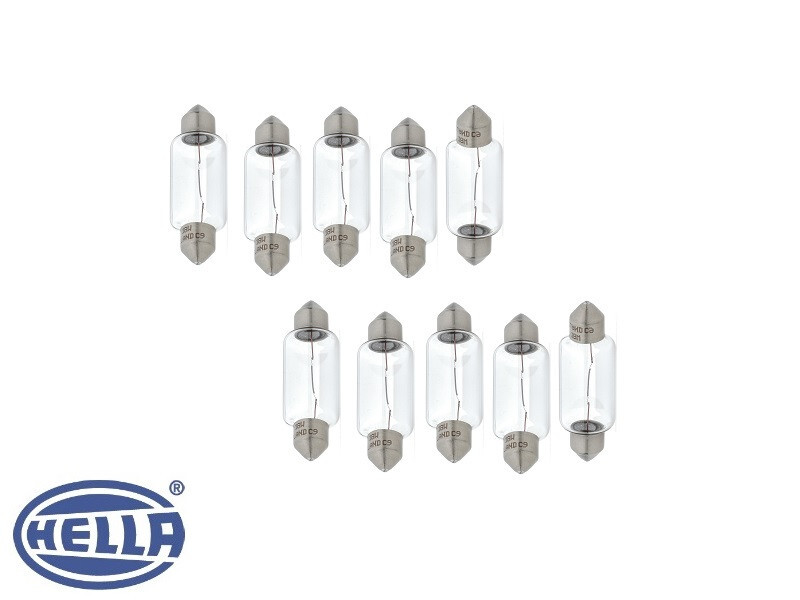 10 Lampadine Siluro 18W SV8.5-8 Jungheinrich Massey Ferguson Landini Liebherr