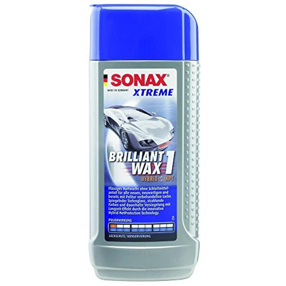(TG. 250 ml) SONAX 201200 Xtreme Brilliant Wax 1 Hybrid NPT - NUOVO