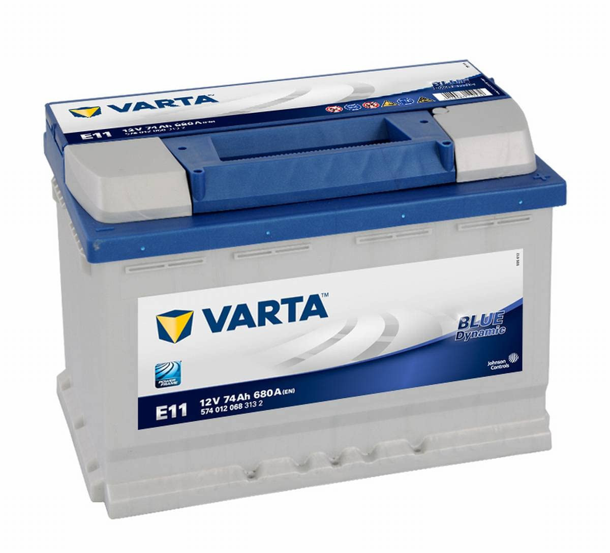 Varta E11 Batteria avviamento 5740120683132 12V 74Ah 680A (EN) (O7y)