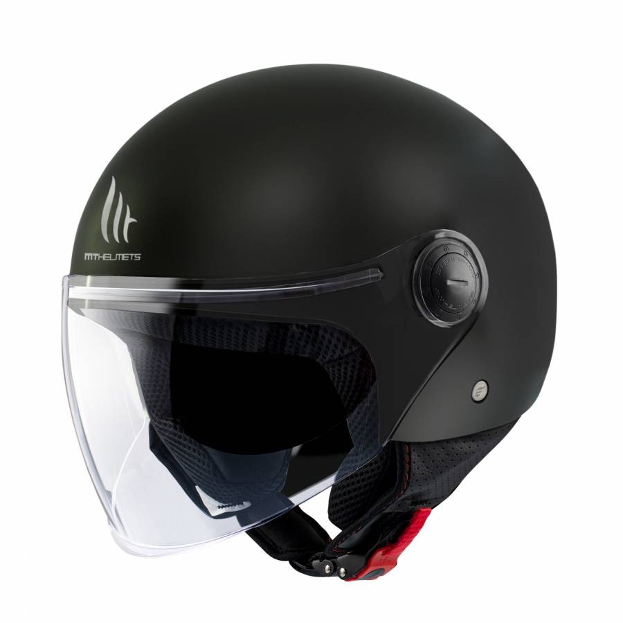 Casco jet mt street uni nero opaco l (ece 22.06)