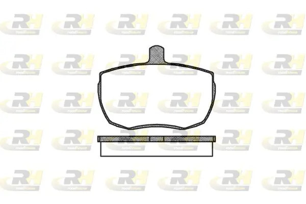 Pastiglie freno Assale anteriore 2056.00 ROADHOUSE per FORD LAND ROVER LDV DAF