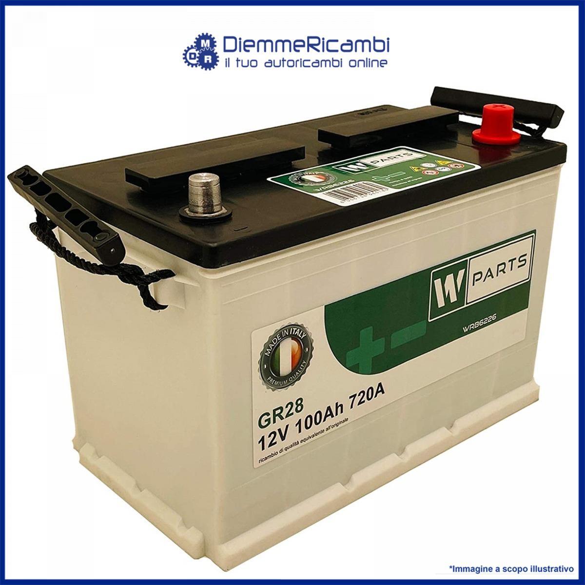 BATTERIA AUTO 100 Ah - 720A +DX | Garanzia Italia | 333x175x215 | 100Ah | G28100