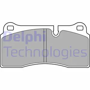 Pastiglie freno Low-Metallic LP2448 DELPHI per AUDI Q7 R8 Spyder R8 Q7 Van