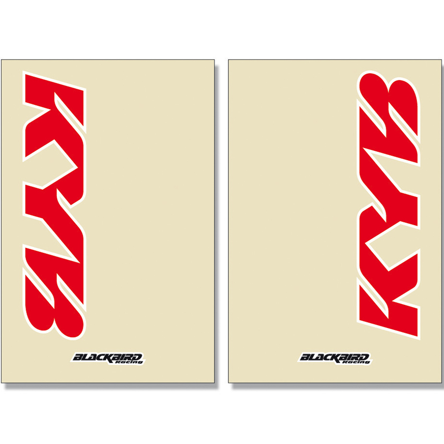 BLACKBIRD RACING Adesivo per capelli trasparente Crystal Kayaba 2 Pcs 5045K