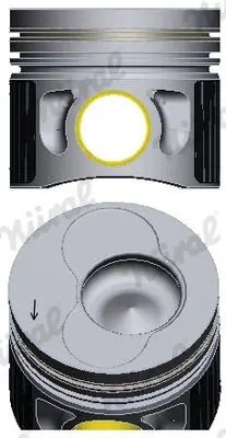 Pistone motore per cilindro 1 87-139500-10 NÜRAL per AUDI VW SEAT