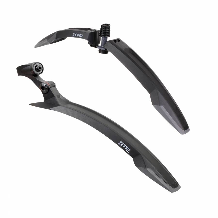 Parafango per mountain bike Zefal Kit Deflector anteriore FM60 + posteriore RM60