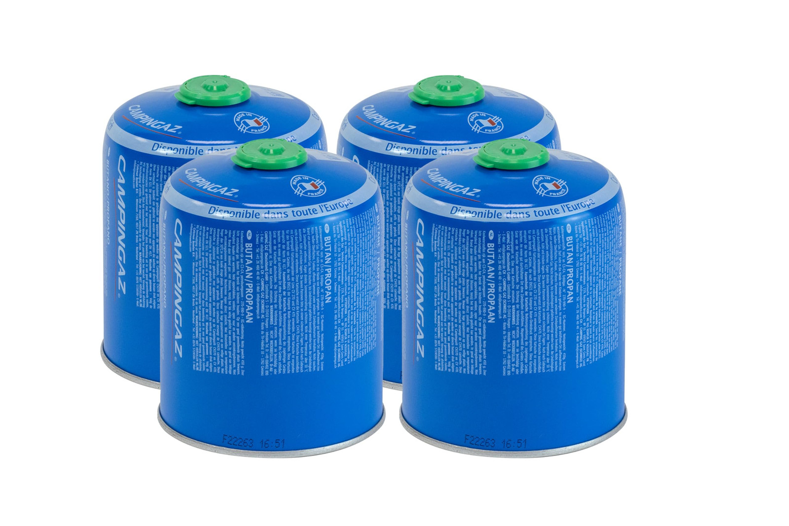Campingaz CV 470 Plus Cartuccia Gas 4X, Cartuccia con valvola con (a6V)