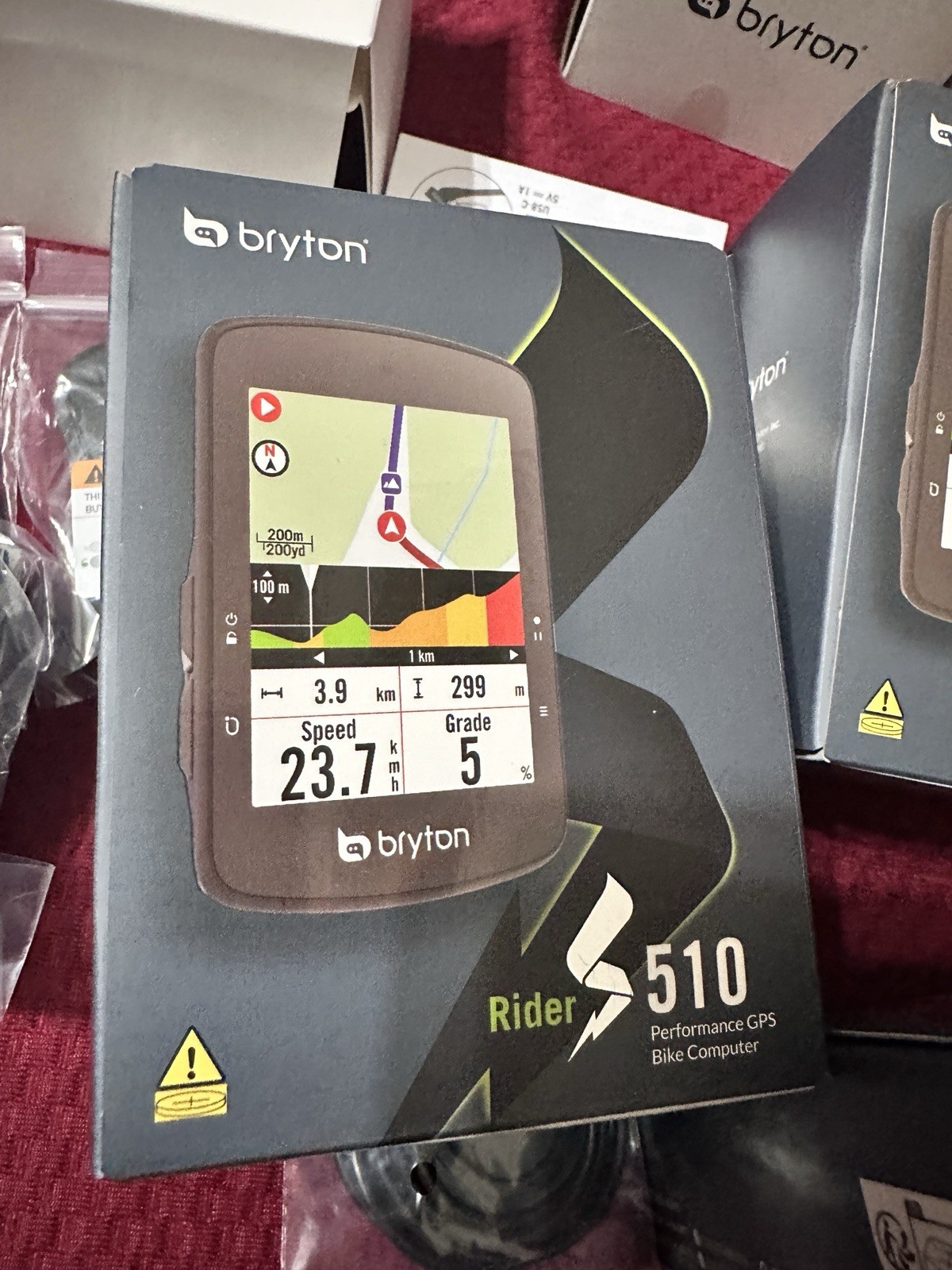 Ciclocomputer GPS bici BRYTON BR S510 T con sensori e fascia cardio