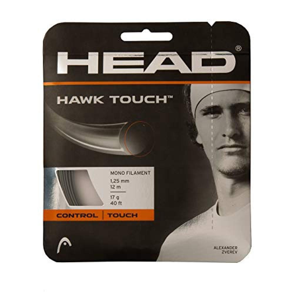 (TG. 19) HEAD Hawk Touch Matassa, Racchetta da Tennis Unisex Adulto, Antracite,