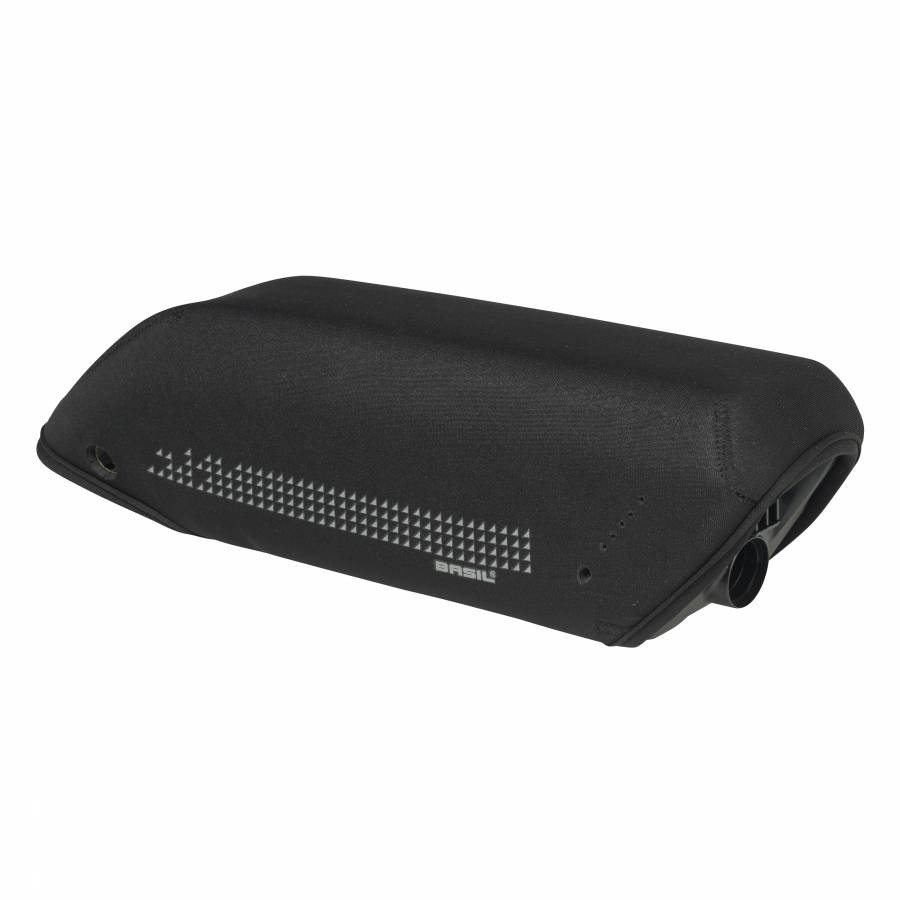 Copertura batteria diagonale in neoprene nero impermeabile compatibile con bici