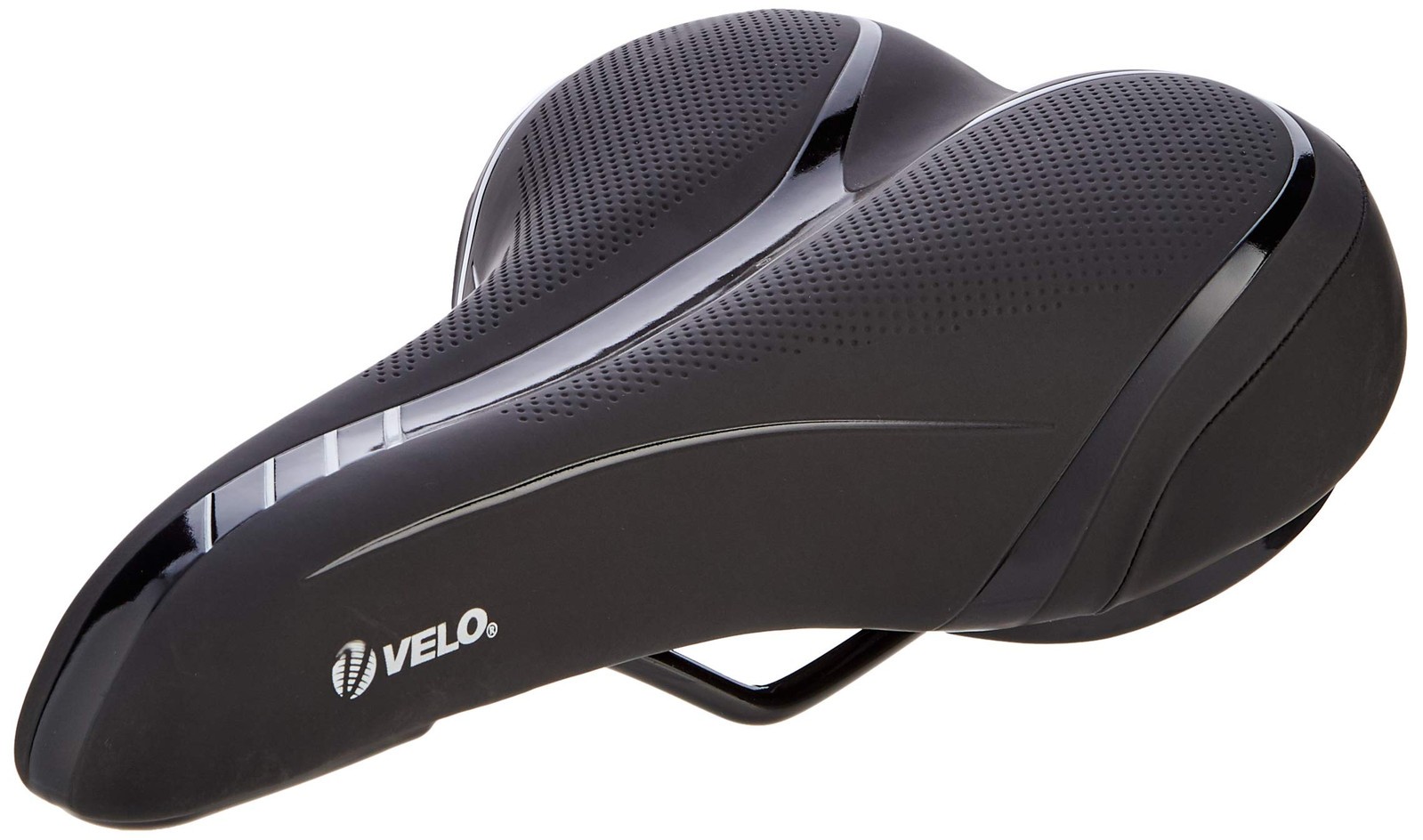 VELO Unisex Adult Fit Traveller Saddle For Bicycle S Black