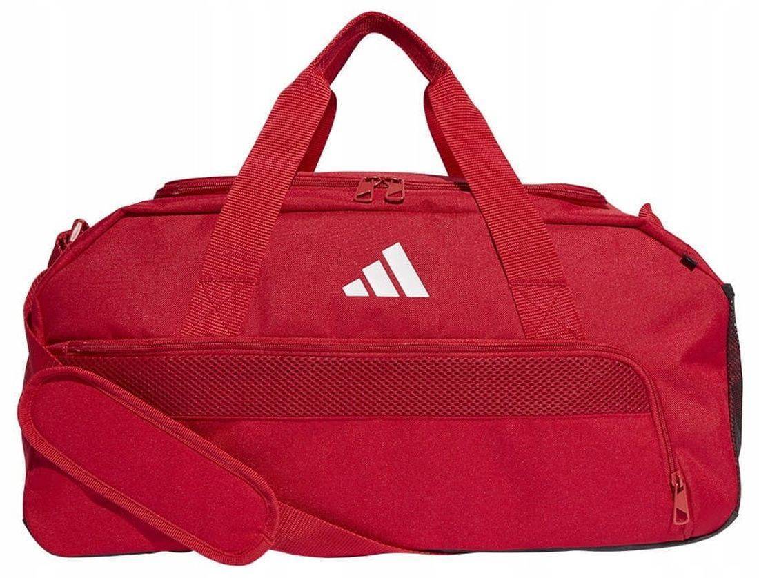 Borsa Adidas Tiro Duffel IB8661 colore: rosso