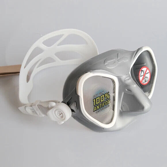 C4 Maschera Condor Silver White Antifog