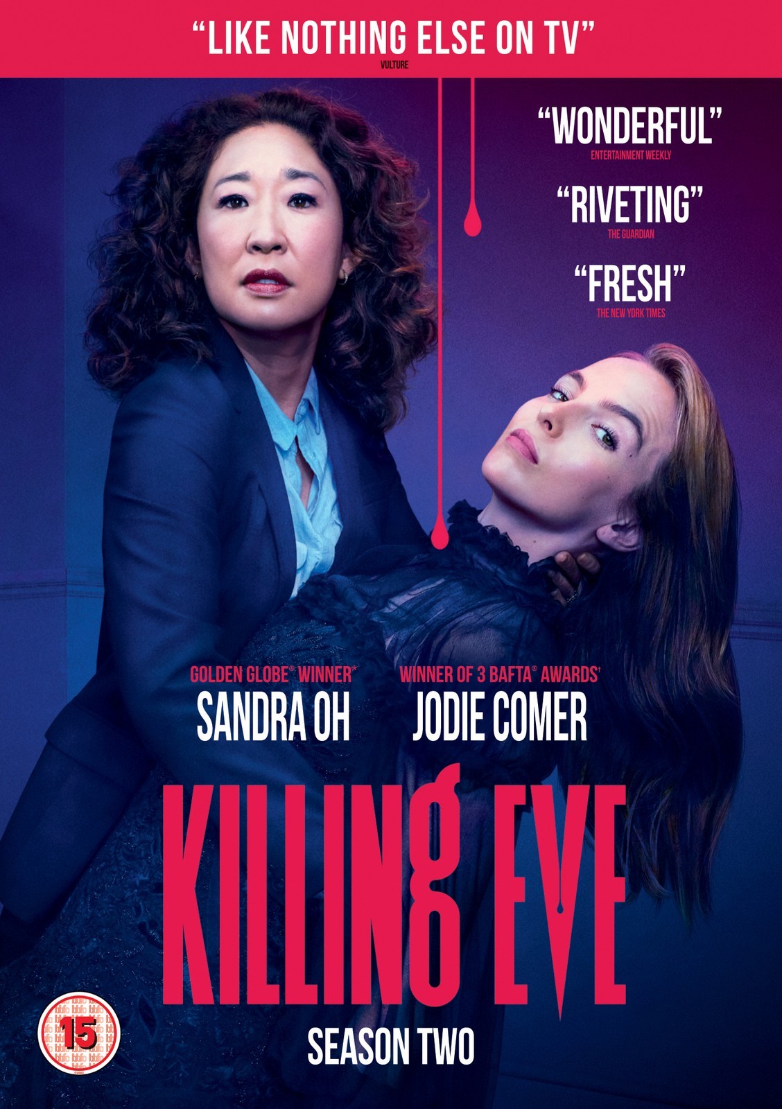 Killing Eve: Season Two (DVD) Henry Lloyd-Hughes Owen McDonnell Edward Bluemel
