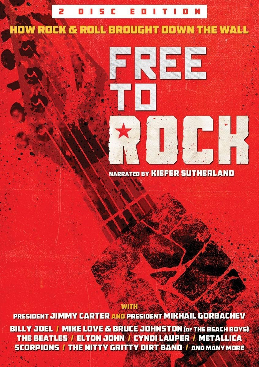Free To Rock: How Rock & Roll Brought Down The Wall (DVD) Jimmy Carter Metallica