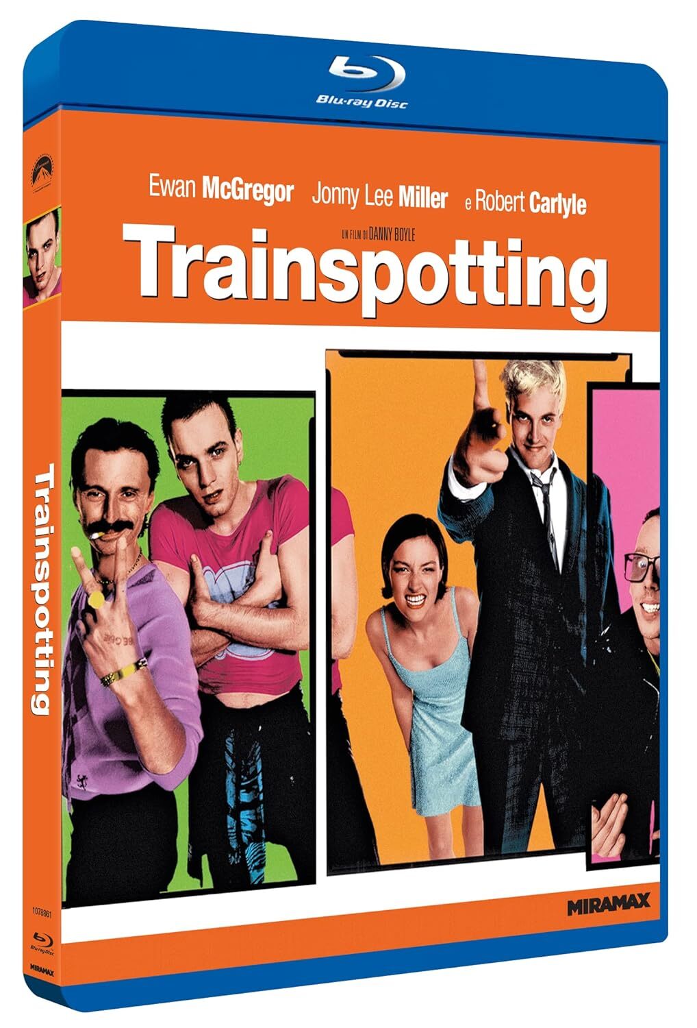 Blu-ray TRAINSPOTTING 1 di Danny Boyle nuovo sigillato 1996