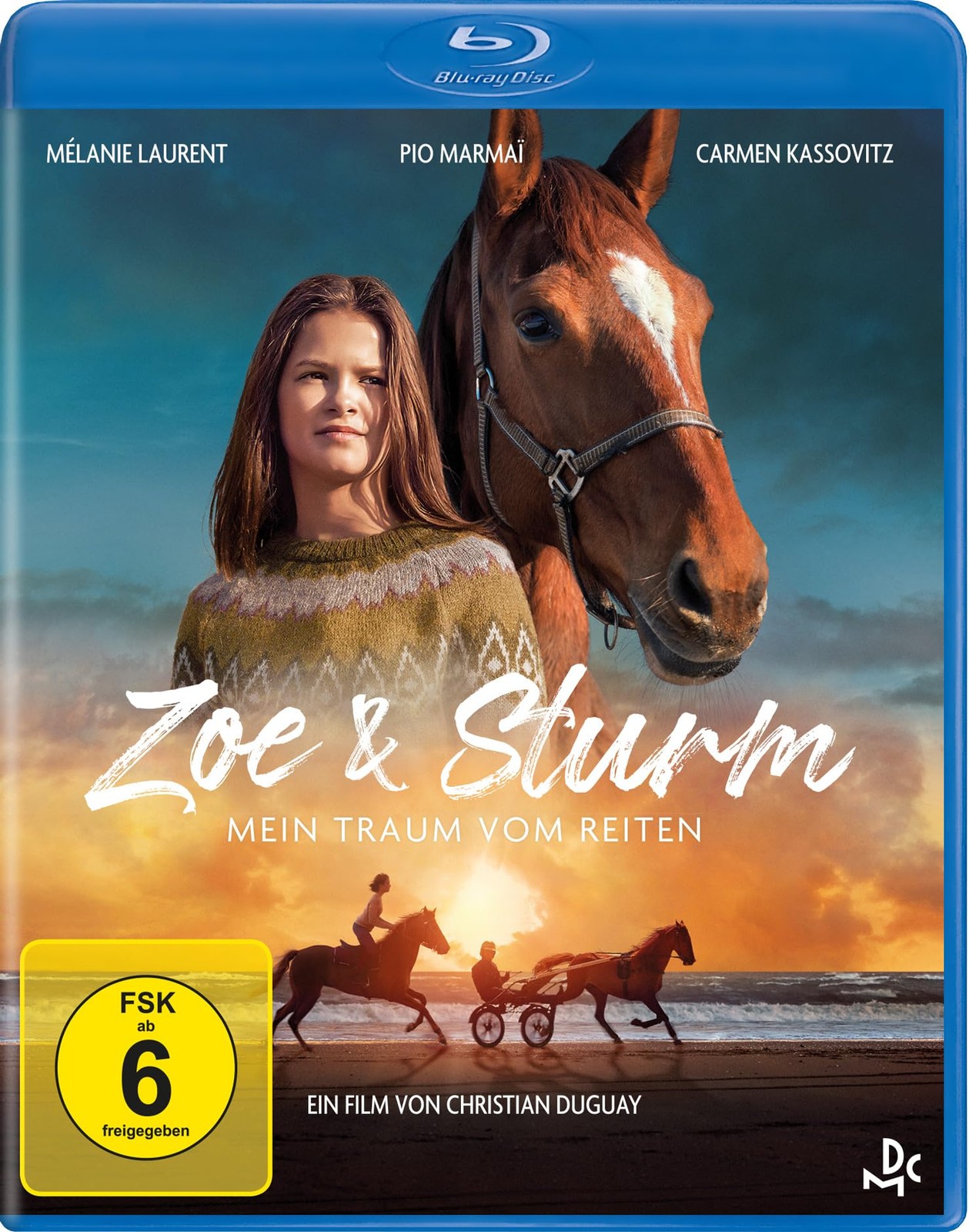 Zoe & Sturm (Blu-ray) Melanie Laurent Mathieu Kassovitz Christian Duguay